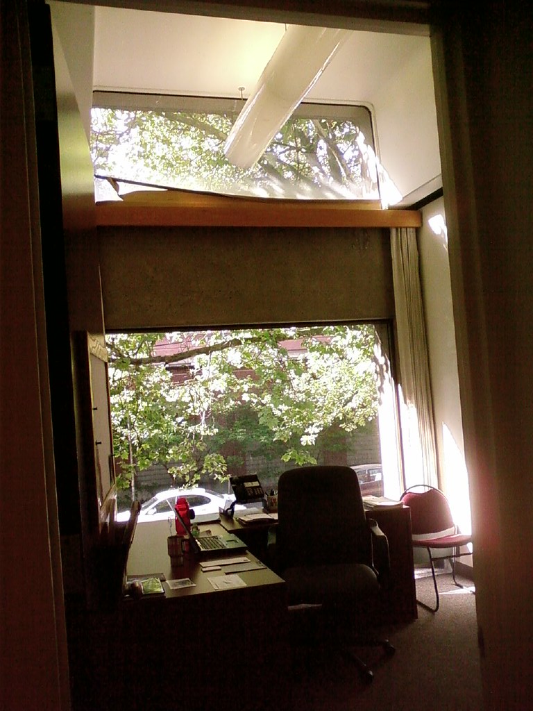 Mid-century modern office